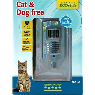 Image of ECOstyle Ongedierteverjager Katten&Honden 200m2 geluid-sensor