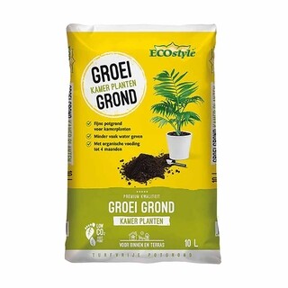 Image of ECOstyle GroeiGrond Kamerplanten 10 ltr