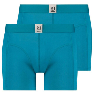 Image of RJ Pure Color 2-Pack Men Boxer Jort Petrol Maat S