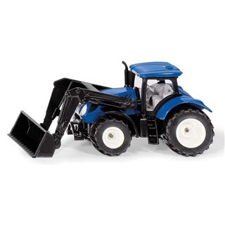 Image of Siku 1396 - Tractor New Holland Met Frontlader 1:87