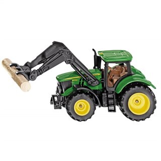 Image of Siku 1540 - John Deere Met Houtgrijper 1:87