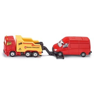 Image of Siku Afsleepwagen met personenauto