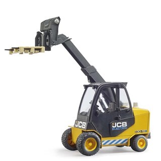 Image of Bruder 02512-  JCB Heftruck Met Pallet 1:16