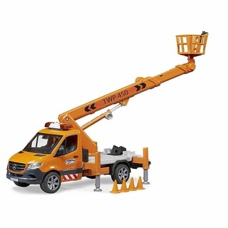 Image of Bruder 02679 - MB Sprinter met Werkplatform