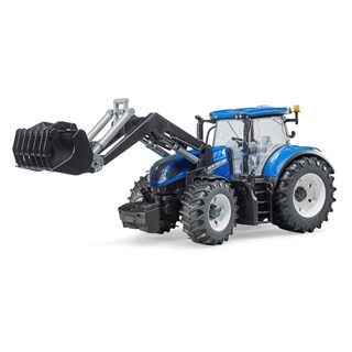 Image of Bruder 03121 - New Holland T7.315 met Voorlader 1:16