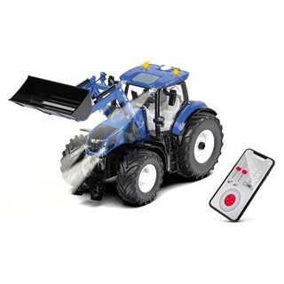 Image of Siku 6797 - New Holland T7.315 Met Frontlader En Besturing Via De App 1:32