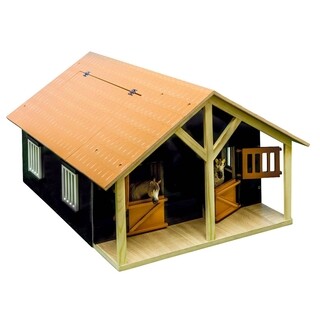 Image of Kids Globe 610167 - Paardenstal met 2 Boxen en Berging