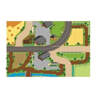 Image of Kidsglobe Speelkleed Boerderij XXL - 100 x 150cm