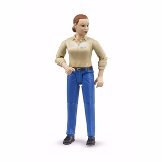 Image of Bruder 60408 - Vrouw met Jeans 1:16