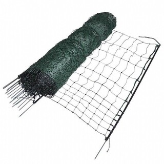 Image of Gallagher Kippennet (112 Cm / Dubbele Pen / Groen) - 50 Meter