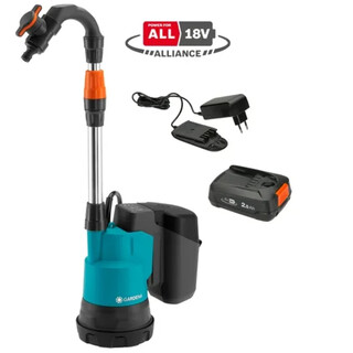 Image of Gardena Accu regentonpomp 2000/2 18V P4A set 