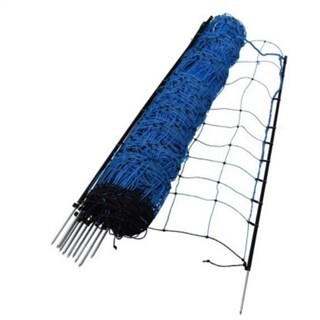 Image of Gallagher Wolvennet (120 Cm / Enkele Pen / Blauw) - 50 Meter