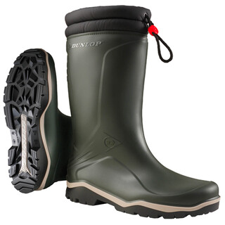 Image of Dunlop Winterlaars Blizzard Thermo Groen - Maat 44