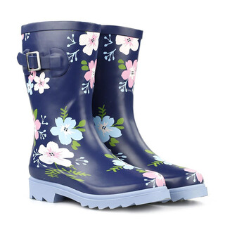 Image of Gevavi Lucy Rubber Dameslaars Blauw - Maat 41