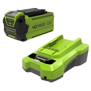 Image of Greenworks Starter Kit 40 Volt Met 2.0 Ah Accu En Lader
