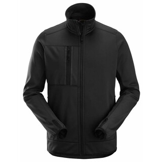 Image of Snickers Allroundwork Fleece Jack Met Rits Xs Zwart