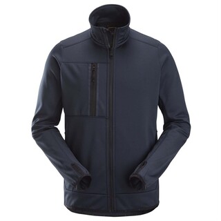 Image of Snickers Allroundwork Fleece Jack Met Rits M Blauw