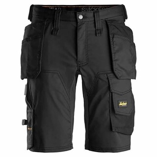Image of Snickers Korte Broek 6141 Zwart (0404) Maat 050