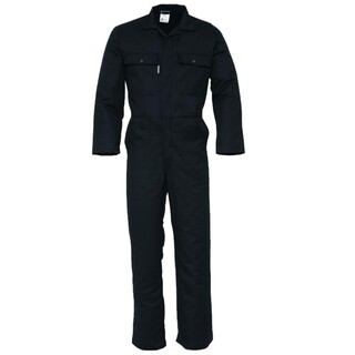 Image of Havep Basic Polyester/Katoen Overall 2096 Zwart Maat 52