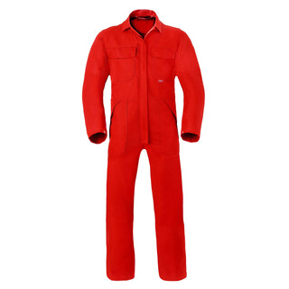 Image of Havep 4safety Katoen/Polyester Beschermende Overall 2559 Rood Maat 46