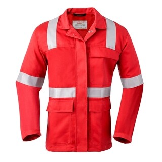 Image of HAVEP 5safety Korte Jas/Vest 3256 Rood Maat 46