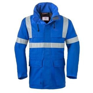 Image of HAVEP 5safety Parka Jas 40070 Korenblauw Maat XL                    