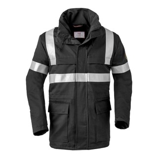 Image of HAVEP 5safety Parka Jas 40070 Zwart Maat 3XL                    