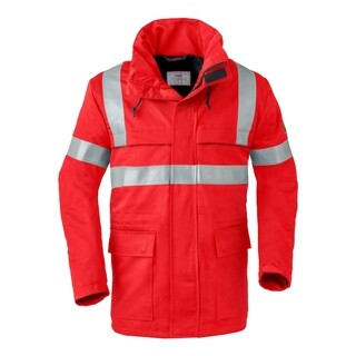 Image of HAVEP 5safety Parka Jas 40070 Rood Maat 3XL                    