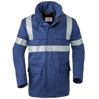 Image of HAVEP 5safety Parka Jas 40070 Marineblauw Maat L                    