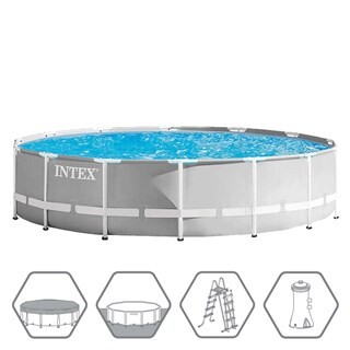 Image of Intex Opzetzwembad Prism Frame Rond - Ø 457 x 107 cm