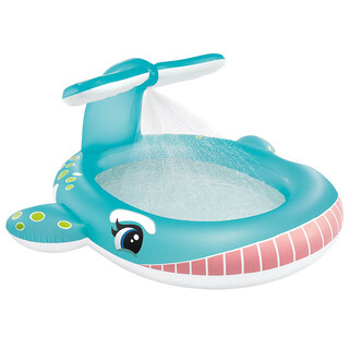 Image of Intex Kinderzwembad Walvis  met Watersproeier - 201 x 196 x 91 cm