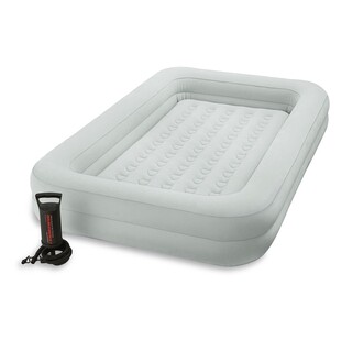 Image of Intex Eenpersoons Luchtbed Kids Travel Met Handpomp