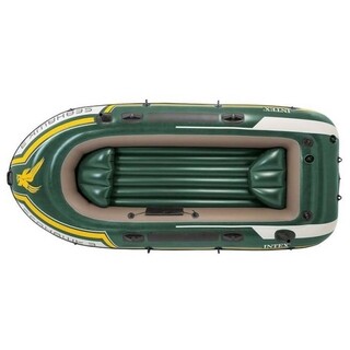 Image of INTEX™ Opblaasboot - Seahawk 3 Set (Incl. Peddels & Pomp)