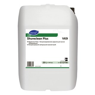 Image of Shureclean Plus VK9 (PH Neutraal / Sterk Schuimend / Reiniging Melkstal / - Lokaal) - 20 Liter