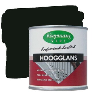 Image of Koopmans Hoogglansverf 511 Standgroen - 0,25 liter