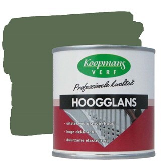 Image of Koopmans Hoogglansverf 323 Olijf - 0,75 liter