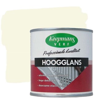 Image of Koopmans Hoogglansverf 485 Parelwit - 0,75 liter