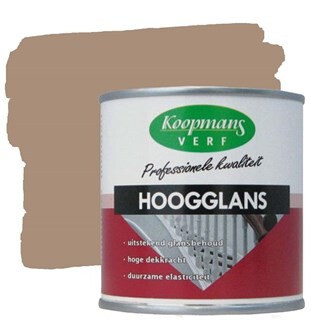 Image of Koopmans Hoogglansverf 576 ZandBruin - 0,75 liter