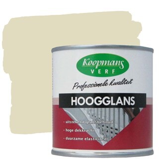 Image of Koopmans Hoogglansverf 9001 Creme Wit - 0,75 liter