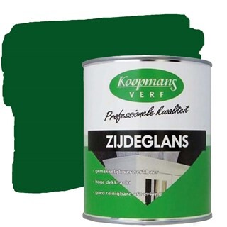 Image of Koopmans Zijdeglansverf 25 Groen - 0,25 liter