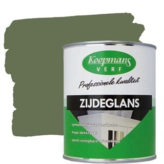 Image of Koopmans Zijdeglansverf 323 Olijf - 0,75 liter