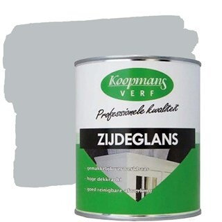 Image of Koopmans Zijdeglansverf 471 Zilvergrijs - 0,75 liter