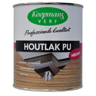 Image of Koopmans Houtlak PU Heelat Blank 750ml.