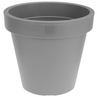 Image of Bloempot Rond Lichtgrijs 35 CM