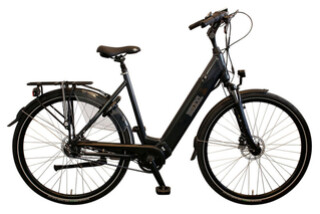 Image of Bikkel iBee Tuba Disk Nexus 7V Heren 59 Steel Grey 603Wh