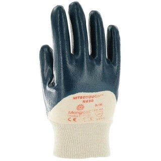 Image of Ansell Handschoen Nitrotough Blauw, Maat 10