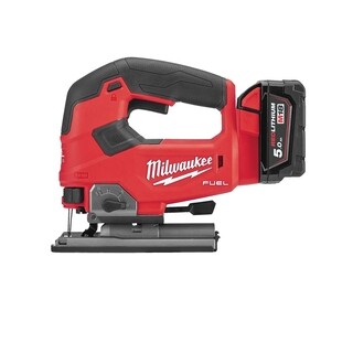 Image of Milwaukee M18 FUEL Decoupeerzaagmachine Beugelgrip M18 FJS-0- - Incl Accu M18 5,0 Ah