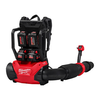 Image of Milwaukee M18 FUEL F2BPB-124 Dual Battery Backpack Bladblazer - Met Accu's en Lader