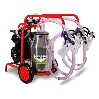 Image of De Boer Geiten Melkmachine TKKC 4 PS, droog