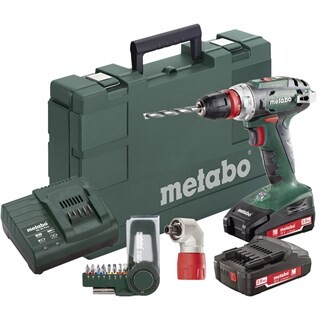 Image of Metabo Accu Boor-Schroevendraaier 18 Volt BS 18 Quick Set   